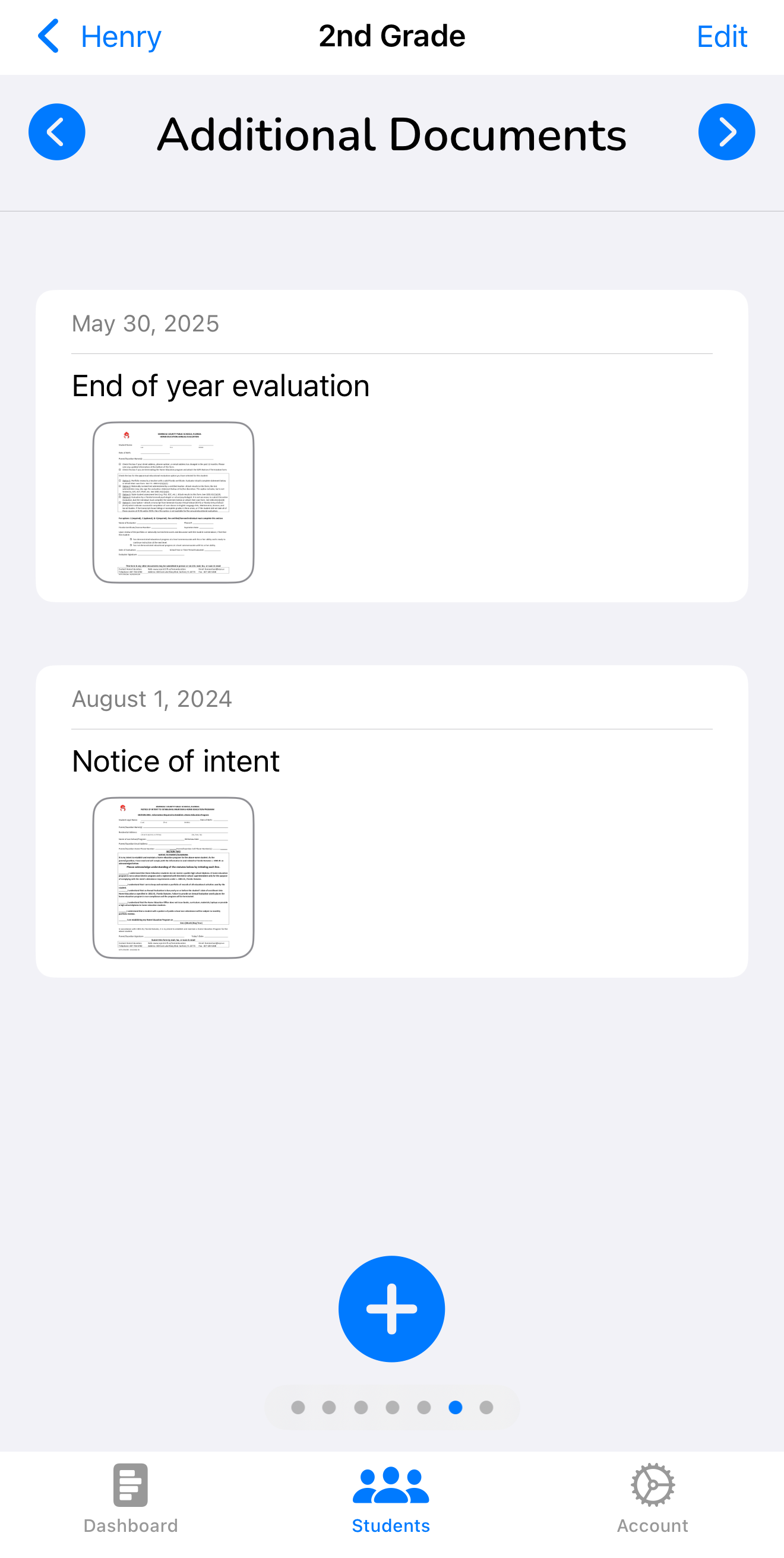 Additional documents